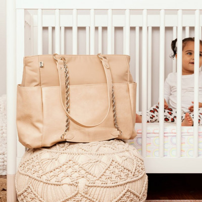The Diaper Bag In Beige