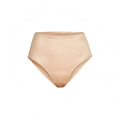 Stretch Satin High Waisted Brief