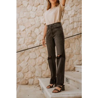 Kancan Isley Straight Leg Denim