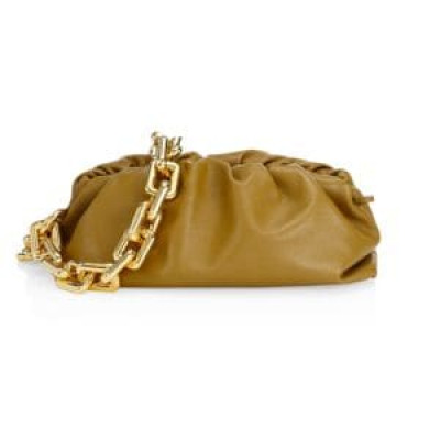 Medium The Chain Pouch Leather Clutch