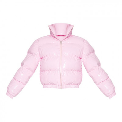 Pink Vinly Puffer