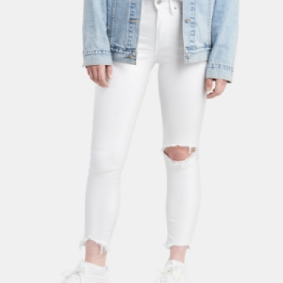 Levis Womens 721 Ankle High-Rise Skinny Jeans