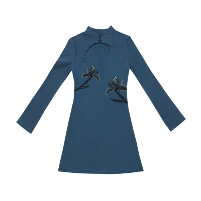 Message of Love Dress #Navy [2차 재입고]