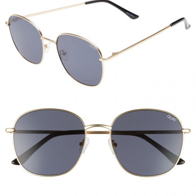 Quay Australia Jezabell 57mm Round Sunglasses | Nordstrom