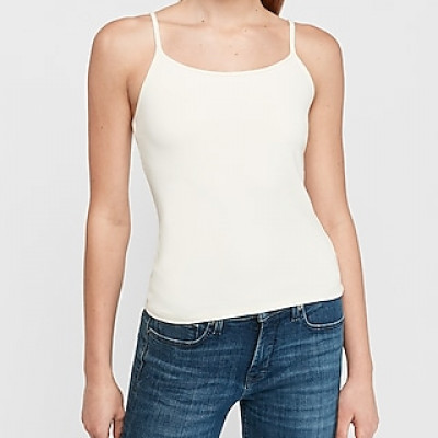 Best Loved Layering Cami White Womens XXS