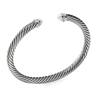 Cable Classics Bracelet with Diamonds