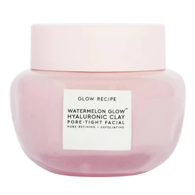 Watermelon Glow Hyaluronic Clay Pore-Tight Facial Mask