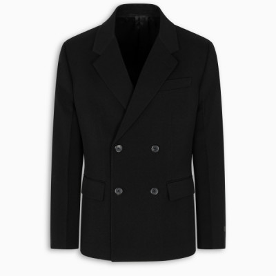 Prada Black double-breasted jacket