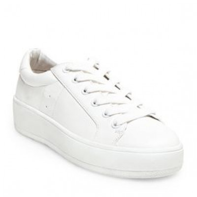 Steve Madden Bertie Platform Sneakers - White - 6M