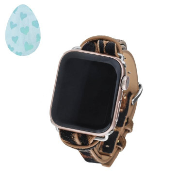 Safari Apple Watch Strap on Silver