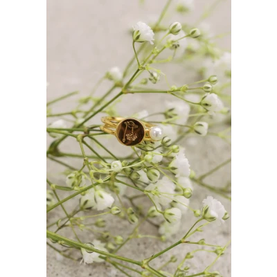 Birth Flower Ring