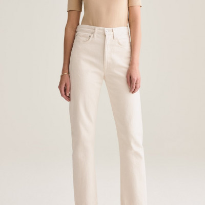 90's Mid Rise Loose Fit In Paper