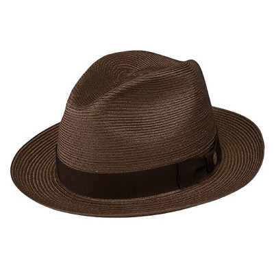 Stetson Scotty - Straw Fedora Hat (Closeout)