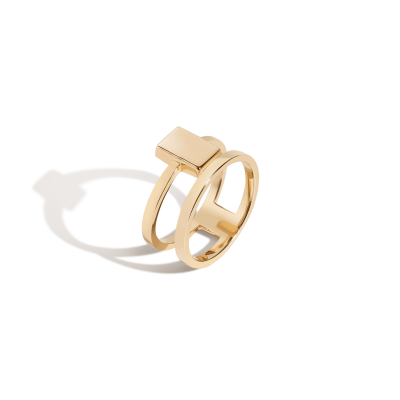 Tableau Ring - Yellow - Vermeil - 6