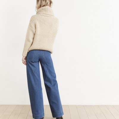 THE ODELLS: Funnel Neck Sweater