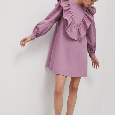 Calla Ruffled Tunic Dress