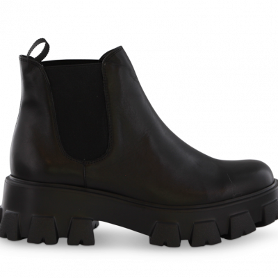 Stomp Black Como Ankle Boots