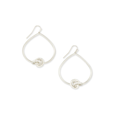 Presleigh Knotted Open Frame Earrings