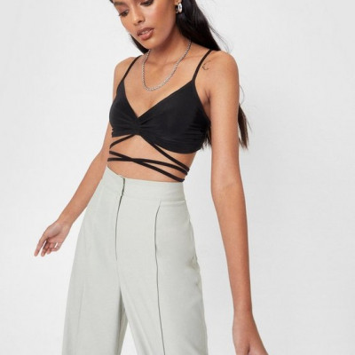 Slinky Strappy Waist Flossing Bralet