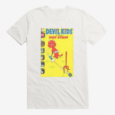 Hot Stuff The Little Devil Croquet Comic Cover T-Shirt