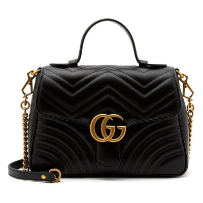 Gucci Gg Marmont Small Top Handle Bag