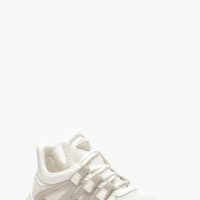 Retro Chunky Sports Sneakers- white