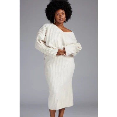 Rib-knit Skirt