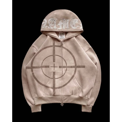 Mission Zip Hoodie Sand
