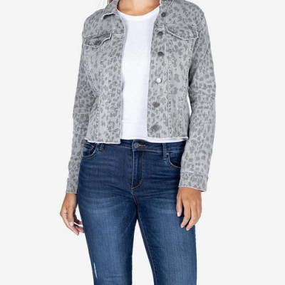 Kara Crop Denim Jacket