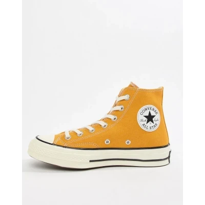 Converse Chuck 70 Hi sneakers in sunflower yellow