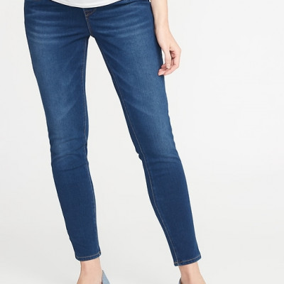 Maternity Front Low-Panel Rockstar 24/7 Sculpt Jeggings