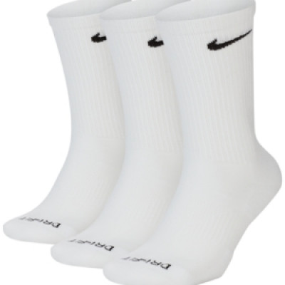 Nike Mens Socks, 3 Pair Pack Dri Fit Crew