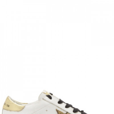 Golden Goose - White Gold Tab Super Star Sneakers