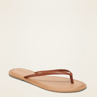 Faux-Leather Capri Sandals For Women