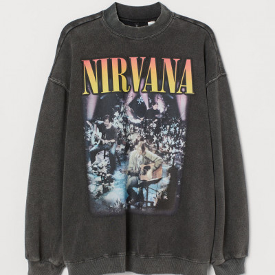 H & M - H & M+ Oversized Sweatshirt - Black