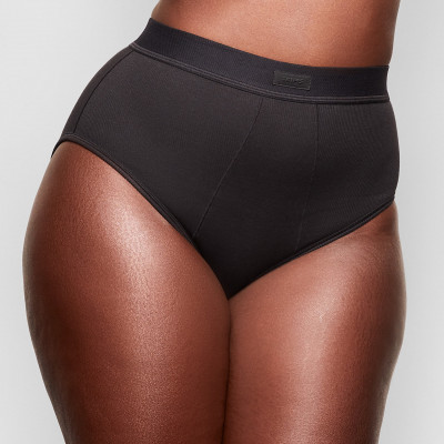 Womens Skims Cotton Rib Briefs