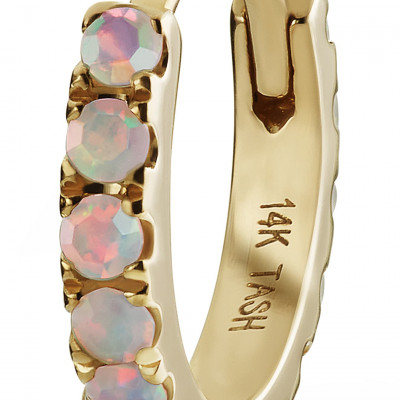 Womens Maria Tash 8Mm Opal Eternity Clicker