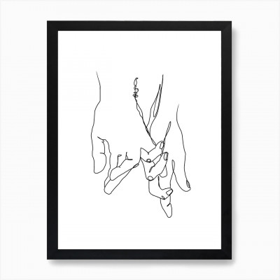 Wherever You Are Going Square Art Print