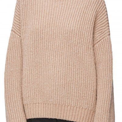 Womens Anine Bing Sydney Funnel Neck Wool & Alpaca Blend Sweater
