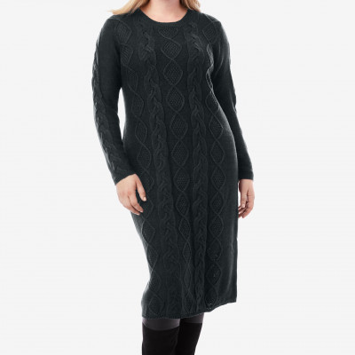 Cable Sweater Dress
