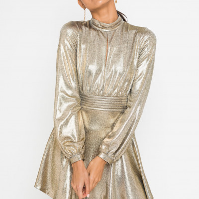 The Golden Era Mini Dress