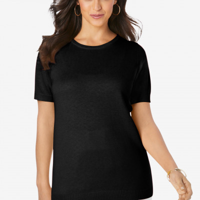 Fine Gauge Crewneck Shell