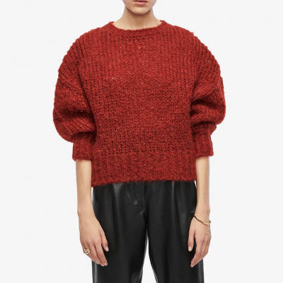 Greyson Sweater - Rust
