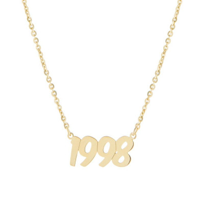 Personalized Year Necklace