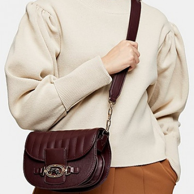 Panther Oxblood Trophy Cross Body Bag - Oxblood