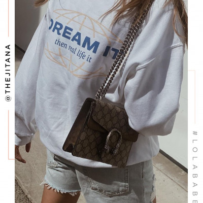 Dream It Crewneck - White