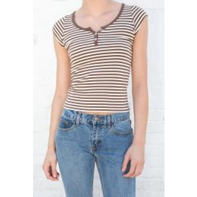Zelly Long Stripe Top
