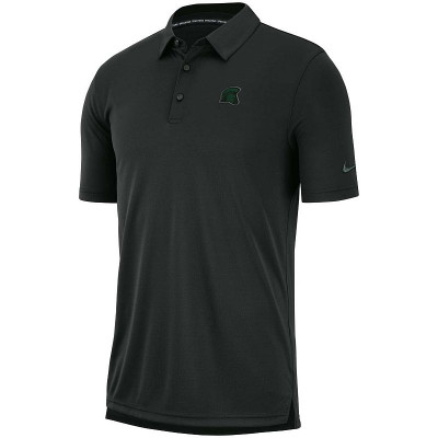 Mens Nike Black Michigan State Spartans Polo