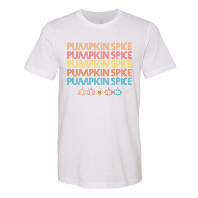 Monogrammed 'Retro Pumpkin Spice' Premium T-Shirt