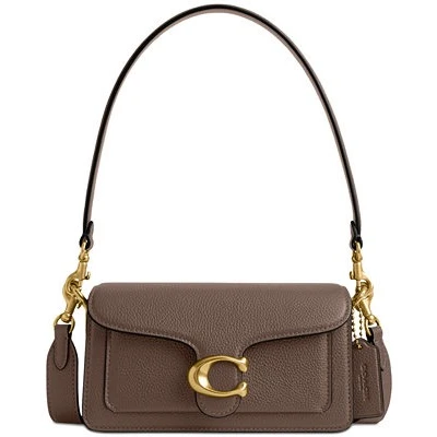 Polished Pebble Leather Mini Tabby Shoulder Bag 20